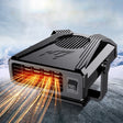 12V Car Heater Fan Defrost Defogger(Black) - Heating & Fans by PMC TechLife | Online Shopping South Africa | PMC TechLife