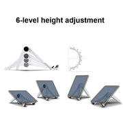UP-1S Foldable Laptop Stand Mobile Phone Tablet Desktop Stand(Black)