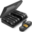 21-compartment Rainbow Pill Box One Week Pill Box(Black + Black) - Pill Boxes by PMC TechLife | Online Shopping South Africa | PMC TechLife