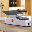 JJ-1 Kitchen Electric Double Sided Knife Sharpener, Specification: USB Plug - Knife Sharpener by PMC TechLife | Online Shopping South Africa | PMC TechLife