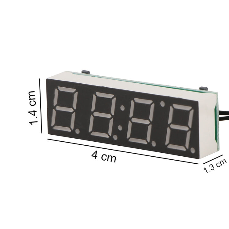 High-Precision RX8025T Digital Clock Module LED Digital Tube Electronic Clock(Green)