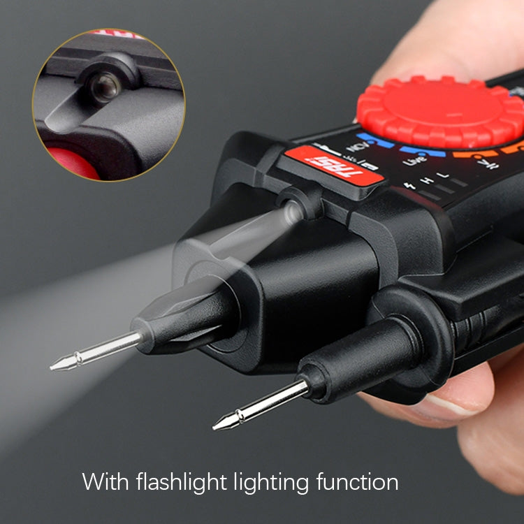 TASI Pen Multimeter Small Portable Intelligent Universal Table, Style: TA802A Automatic Range