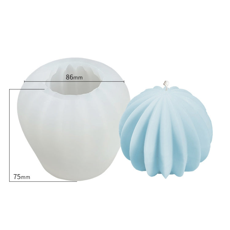 Scented Candle Silicone Mold DIY Handmade Soap Mold, Specification: Sector
