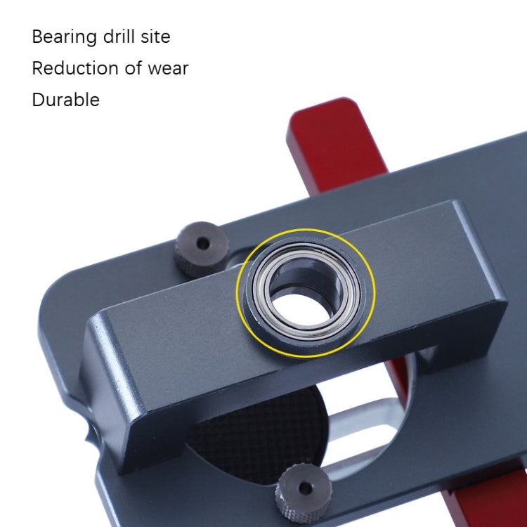 6 PCS / Set 35mm Hinge Open Hole Cabinet Door Plate Hinge Packed Locator