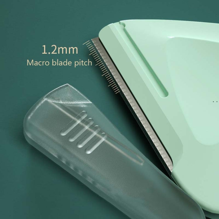 2 PCS/Box Small Triangular Eyebrow Trimmer(White + Purple)