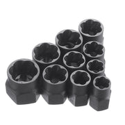 10 PCS / Set Nut Extractor Screw Removal Tool Break Wire Bolt Extractor High