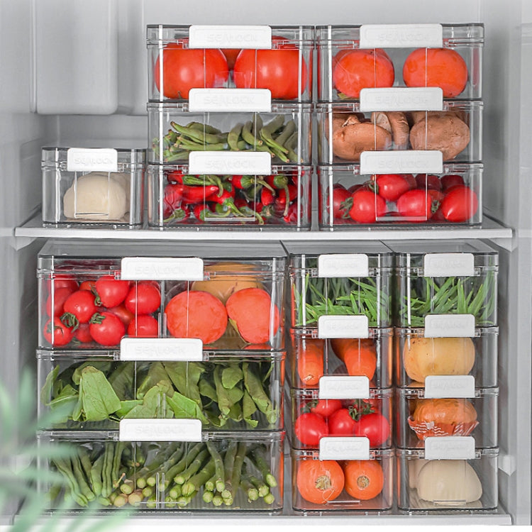 Fruit and Vegetable Refrigerator Crisper with Lid, Specification: TY-9077
