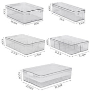 Fruit and Vegetable Refrigerator Crisper with Lid, Specification: TY-9077
