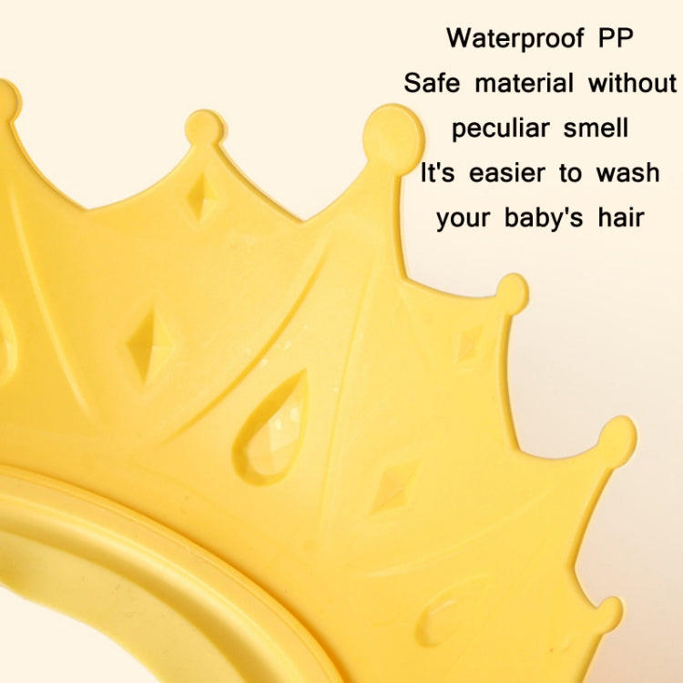 Baby Shampoo Water-resistant Adjustable Ear Guards(Lemon Yellow)