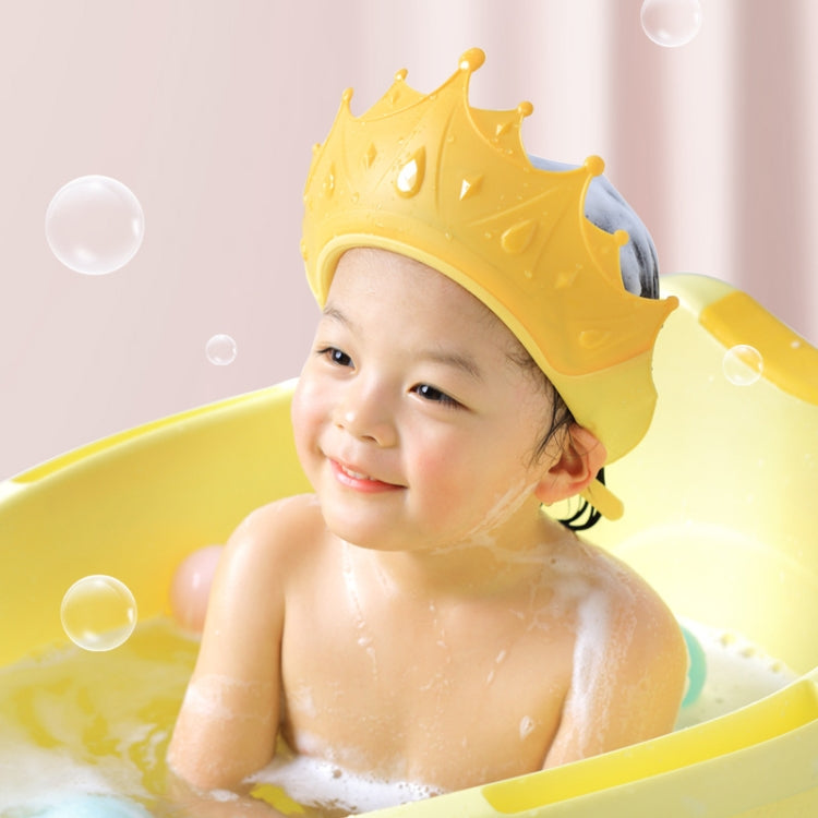 Baby Shampoo Water-resistant Adjustable Ear Guards(Lemon Yellow)