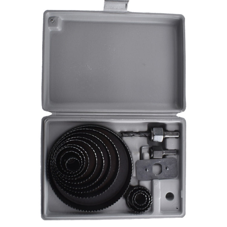 16 PCS / Set Woodworking Open Machine Plastic Barrel Plasterboard Punch Drill Bit Electric Drill Reamer Woodworking Tool