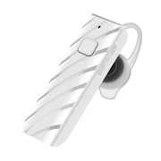 Single Ear 4.2 Bluetooth Headset Stereo HIFI Sports Wireless Bluetooth Headset(A2 White)