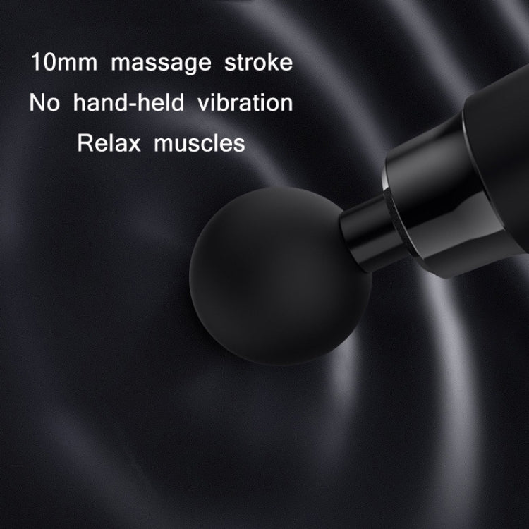 PS818 Variable Speed Vibrating Mini Muscle Fascia Relax Massager, Specification: 12 Gear (Red)