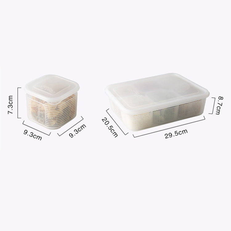 A2958 Chopped Onion Garlic Refrigerator Preservation Box with Lid, Specification: Small