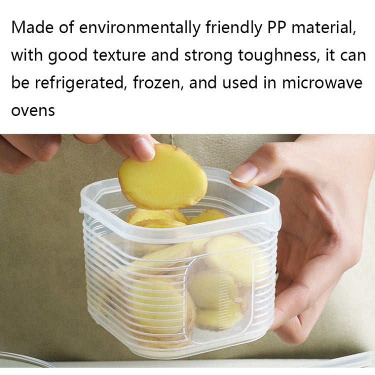 A2958 Chopped Onion Garlic Refrigerator Preservation Box with Lid, Specification: Small