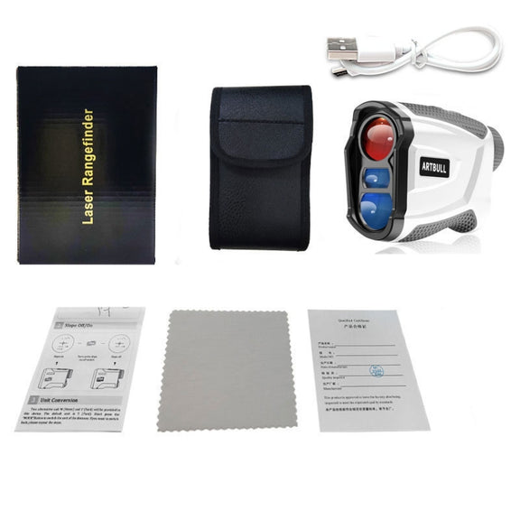 ARTBULL Rechargeable Golf Laser Rangefinder With Magnetic