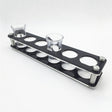 Acrylic Round Hole Wine Glass Holder, Layer (specification): 6 Grids - Shelf by PMC TechLife | Online Shopping South Africa | PMC TechLife