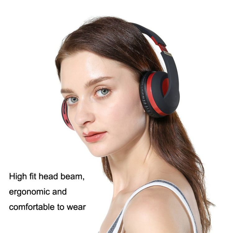 MH4 Mobile Phone Subwoofer Wireless Bluetooth Sports Headset(Blue)