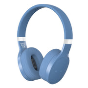 VJ087 Folding Wireless Sports Bluetooth Gaming Headset(Blue)