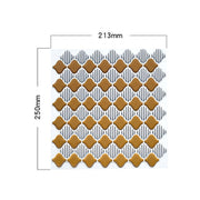Home 3D Stereo Water-resistant Crystal Epoxy Wall Sticker(YJC0079)