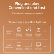 C11 2 In 1 Bluetooth 5.0 Aux Adapter Audio Receiver Transmitter