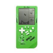 Large Screen Retro Children Handheld Game Console(Green)