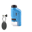 Children Handheld Portable Laboratory Equipment Microscope Toys, Colour: Lite + Bracket (Blue) - Digital Microscope by PMC TechLife | Online Shopping South Africa | PMC TechLife | Buy Now Pay Later Mobicred