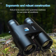 APEXEL 10x42 Fixed Focus Binoculars  Autofocus Telescope(Black)