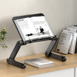 L03 Adjustable Lifting Reading Rack Book Holder Laptop Stand,Style��� Double Section Black - Holder & Storage Rack by PMC TechLife | Online Shopping South Africa | PMC TechLife | Buy Now Pay Later Mobicred