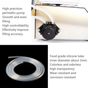 Peristaltic Pump Quantitative Liquid CNC Sub-packaging Micro-filling Machine, EU Plug