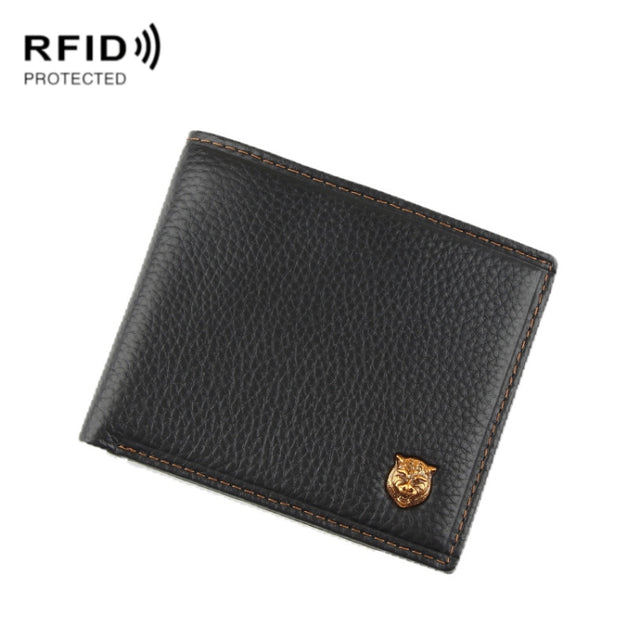 Baweisi A-6598-1 Men Casual Short RFID Wallet Multifunctional Card Holder