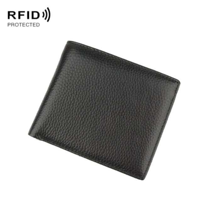 Baweisi A-65112-1 Men Casual Short RFID Wallet Multifunctional Card Holder