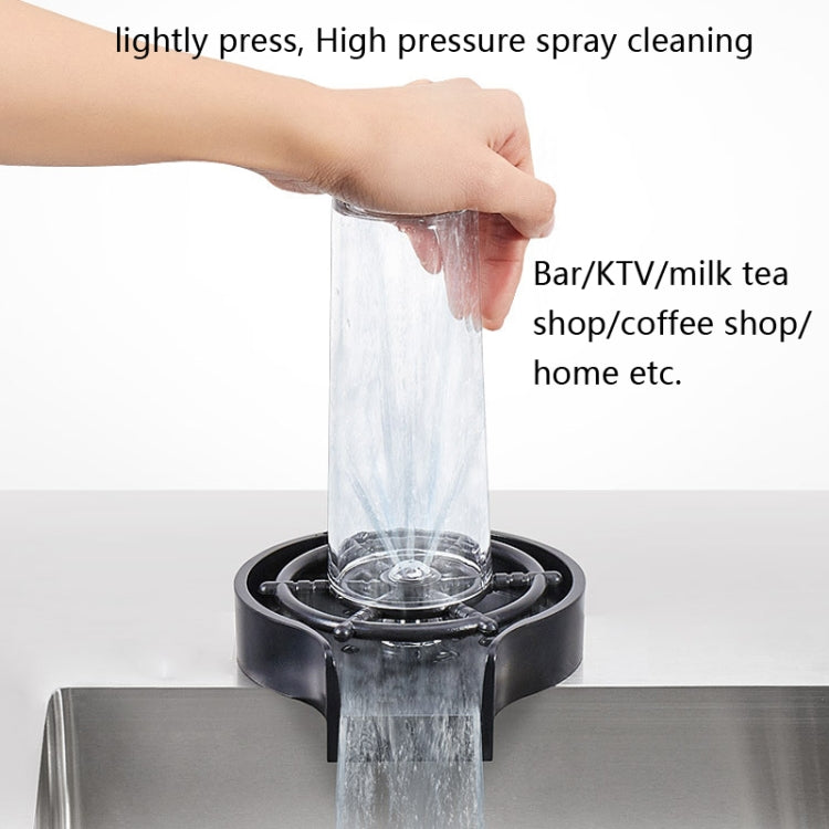 Automatic Faucet High Pressure Spray Washer, Style: Black