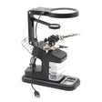 Desktop Multifunctional Chip Welding Repair Inspection Magnifying Glass with LED Light(Black) - Repair Platform by PMC TechLife | Online Shopping South Africa | PMC TechLife