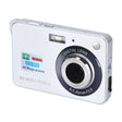 K09 48 Million Pixel CCD HD Digital Camera Retro Self-Portrait Video Camera(Silver) - Video Cameras by null | Online Shopping South Africa | PMC TechLife | Buy Now Pay Later Mobicred