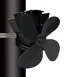 YL603 Thermodynamic Magnetless Wall Mounted Fireplace Fan(Black) - Fireplace Fan by PMC TechLife | Online Shopping South Africa | PMC TechLife | Buy Now Pay Later Mobicred