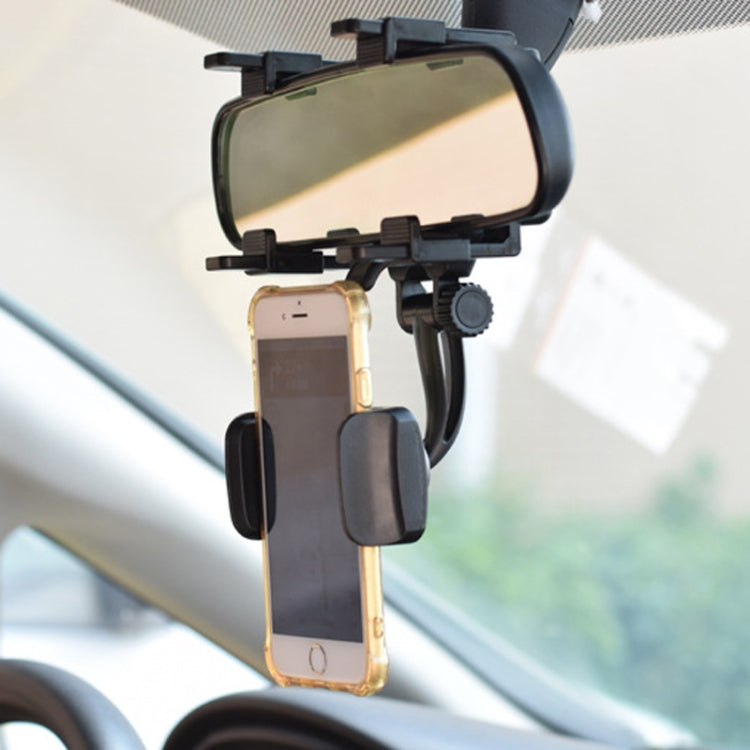 2 PCS Car Rearview Mirror Universal Navigation Mobile Phone Bracket