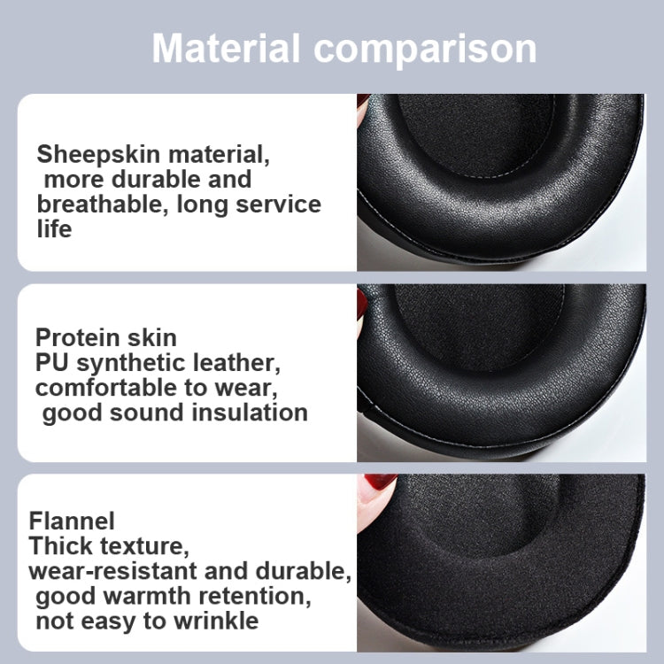 2 PCS  Earmuffs for Audio-Technica AD1000X AD2000X AD900X AD700X,Style: Hollow Head Beam