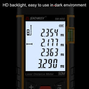 SNDWAY SW-M50 Laser Distance Meter Infrared Measuring Instrument, Distance: 50m