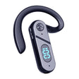 V28 Bluetooth Headset Hanging Ear Digital Display Single Ear Voice Control Earphone(Black) - Bluetooth Earphone by PMC TechLife | Online Shopping South Africa | PMC TechLife