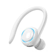 A1S Bluetooth Earphone Hanging Ear Incorporation True Sound Sports Single Ear Headset(White) - Bluetooth Earphone by PMC TechLife | Online Shopping South Africa | PMC TechLife