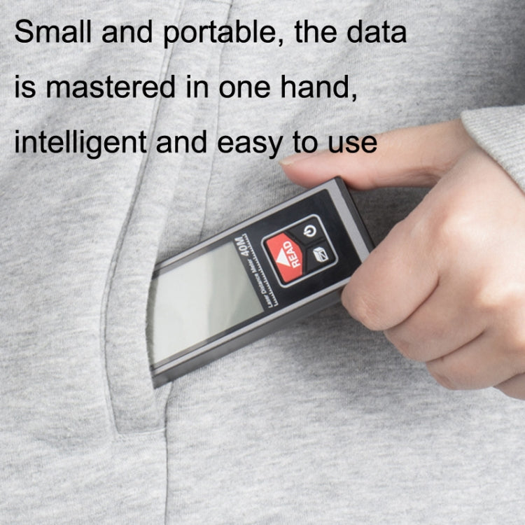 SNDWAY SW-B40 Laser Rangefinder Infrared Measuring Ruler, Style: 40m Precision Version