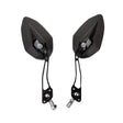 Aluminum Alloy Motorcycle Large-view Rearview Mirror Modification(Black) - Side Mirrors by PMC TechLife | Online Shopping South Africa | PMC TechLife | Buy Now Pay Later Mobicred