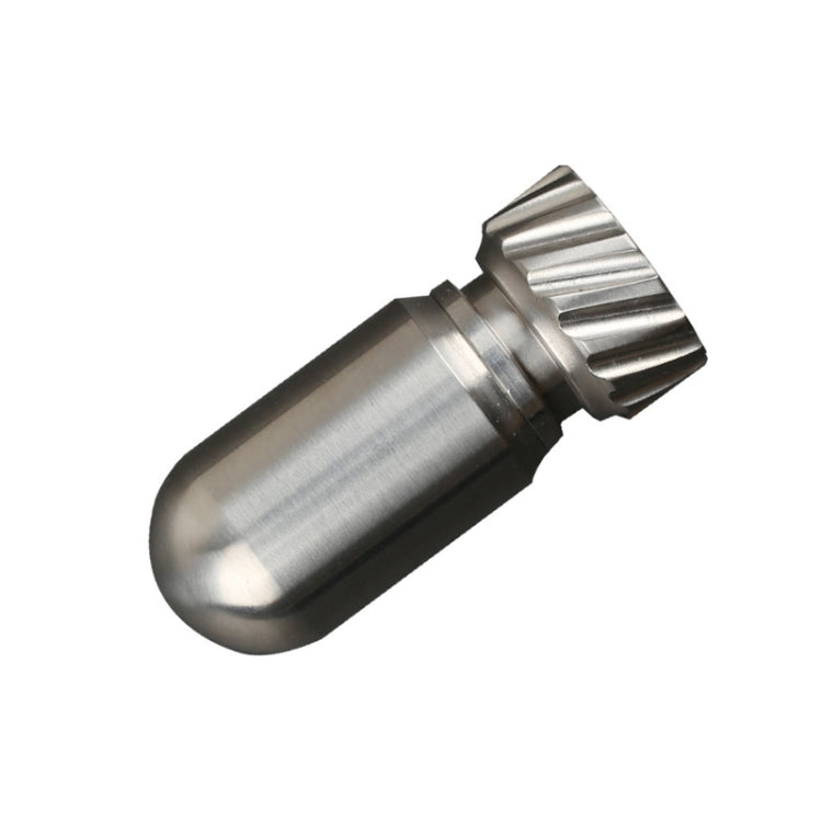 Portable Pure Titanium Mini Water-resistant Warehouse Sealed Jar Pill Box, Color: Primary Color