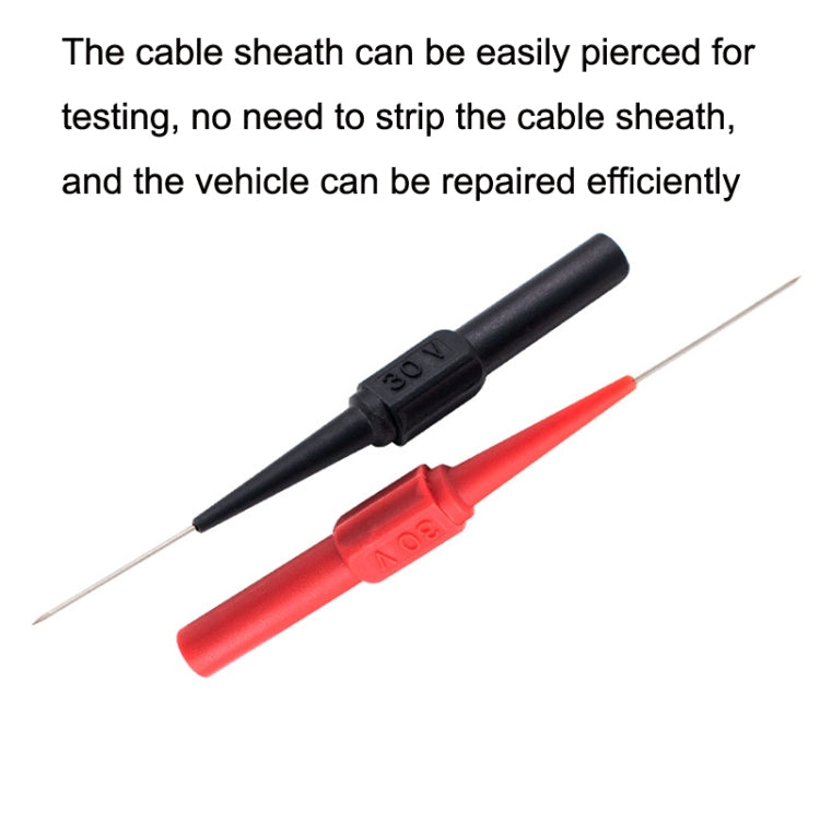 Coarse Probe Auto Repair Test Multimeter Pen, Color: Red
