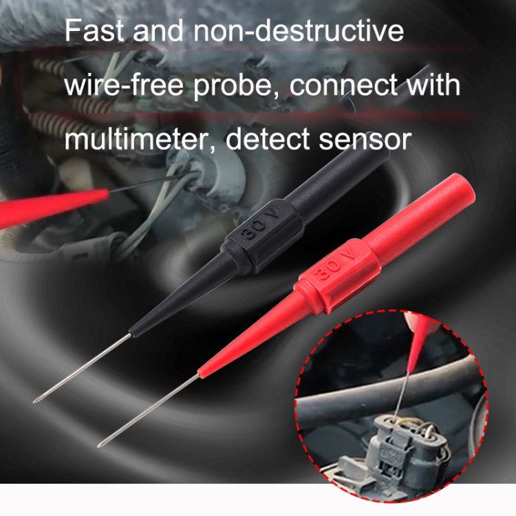 Coarse Probe Auto Repair Test Multimeter Pen, Color: Red