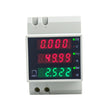 D52-2058 Wattmeter Din rail Volt Current Meter, Specification: AC80-300V Built-in CT - Current & Voltage Tester by PMC TechLife | Online Shopping South Africa | PMC TechLife