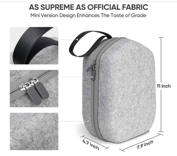 Portable VR Glasses Storage Case For Oculus Quest 2(Gray)