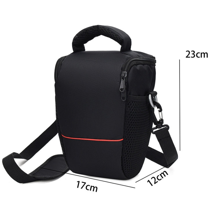 Byk-1683 Triangular Water-resistant and Wear-resistant Camera Bag(Red)