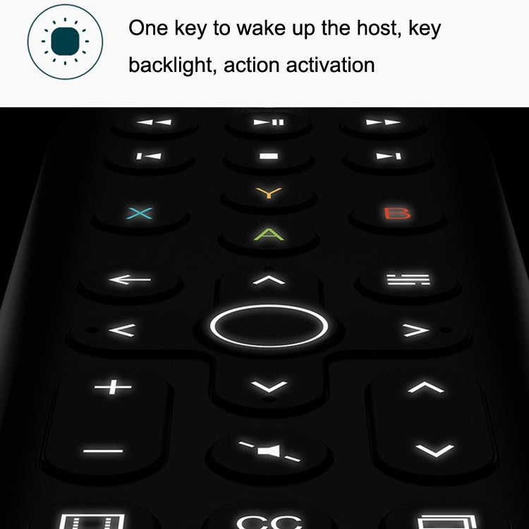 8BitDo Backlit Key Media Remote Control For Xbox, Style: Long Version (Black)